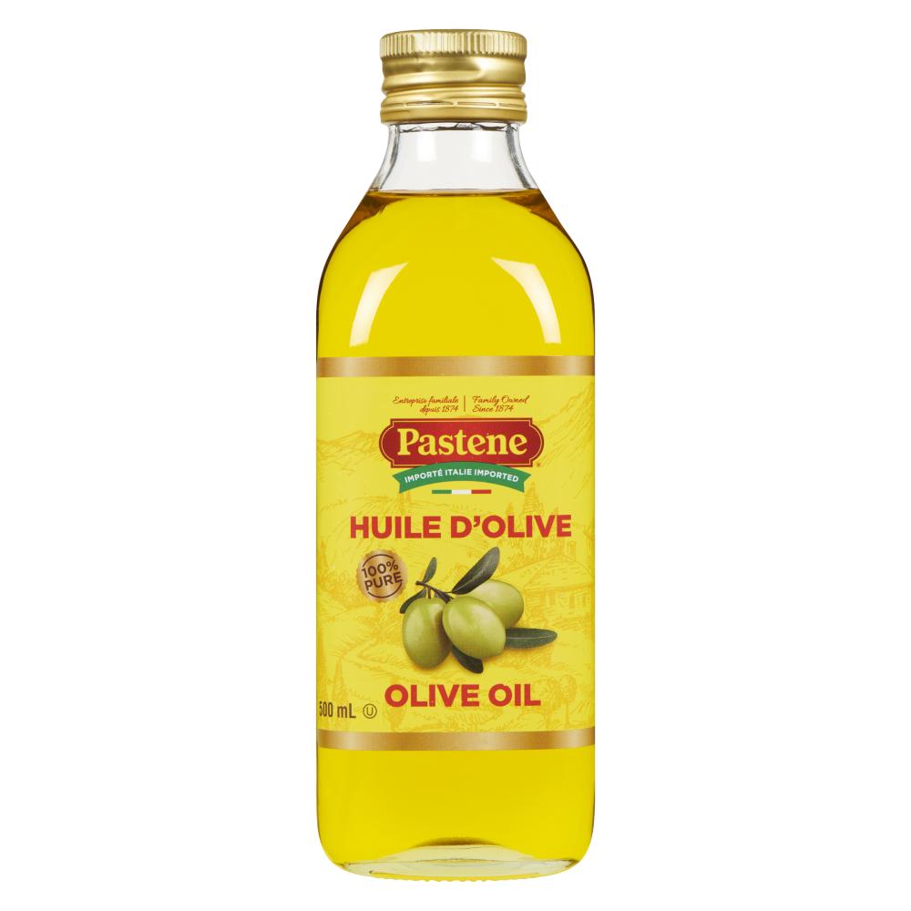 PASTENE PURE OLIVE OIL HIGH DEFINITION, 12 X 500 ML
