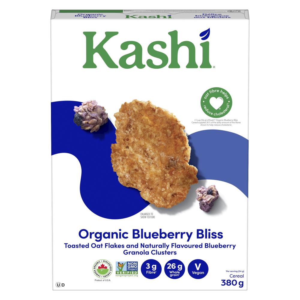 KASHI, WILD BLUEBERRY BLISS OR, 10 x 380 G