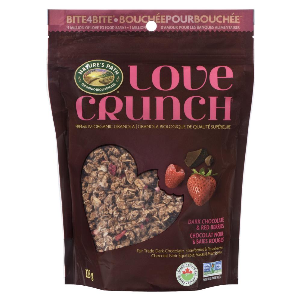NATURE'S PATH ORGANIC GRANOLA CEREAL CHOCOLATE & BERRY, 6 X 325 G