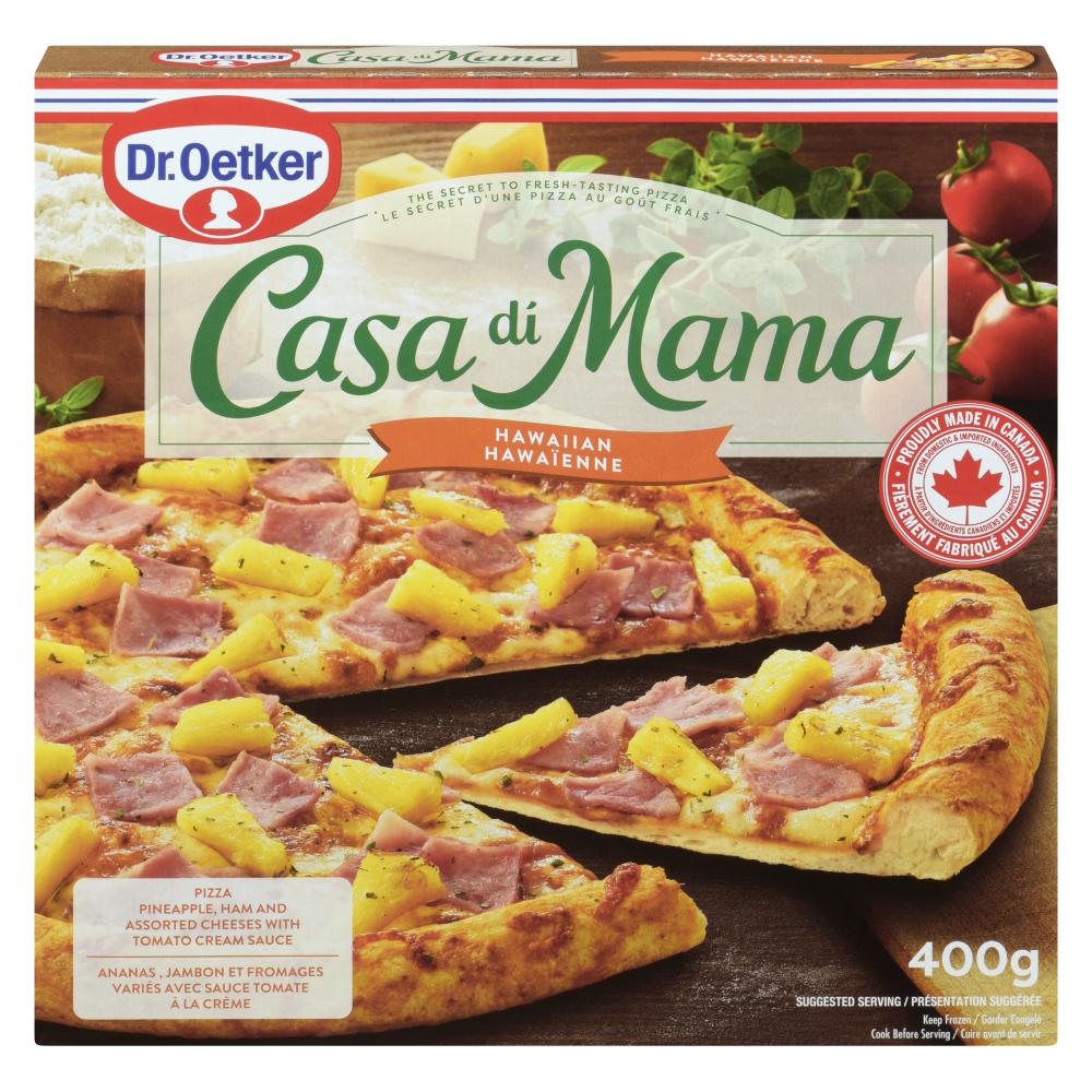 DROETKER PIZZA MAMA HAWAIIAN, 5 X 400 G