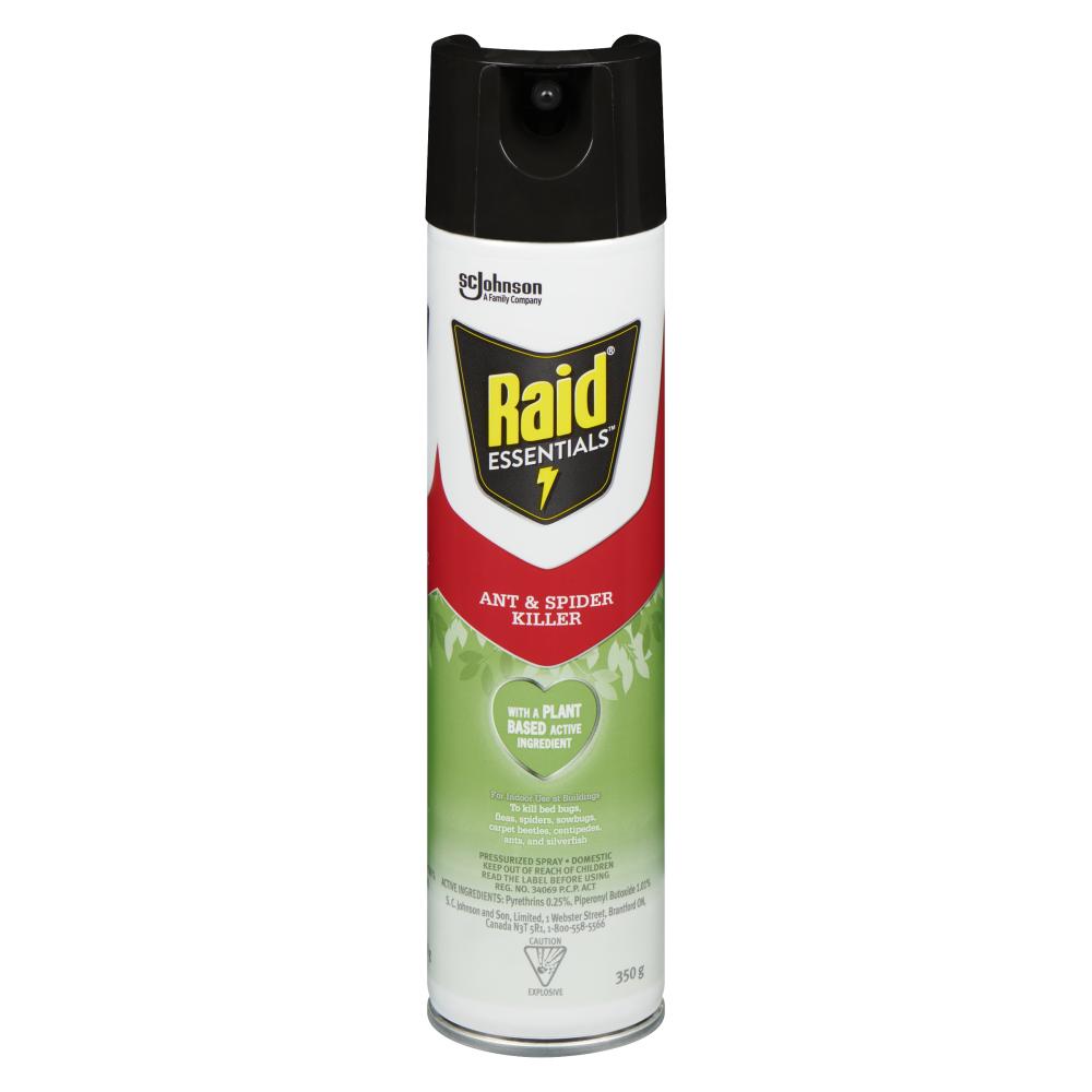 RAID INSECTICIDE ANT & SPIDER, 12 X 350 G
