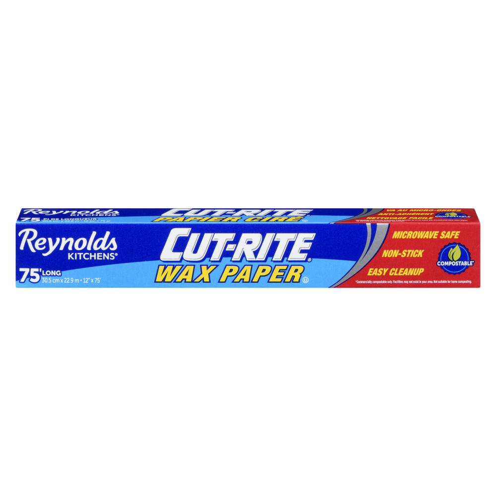CUTRITE WAX PAPER 75 FEET, 24 X 1 UN