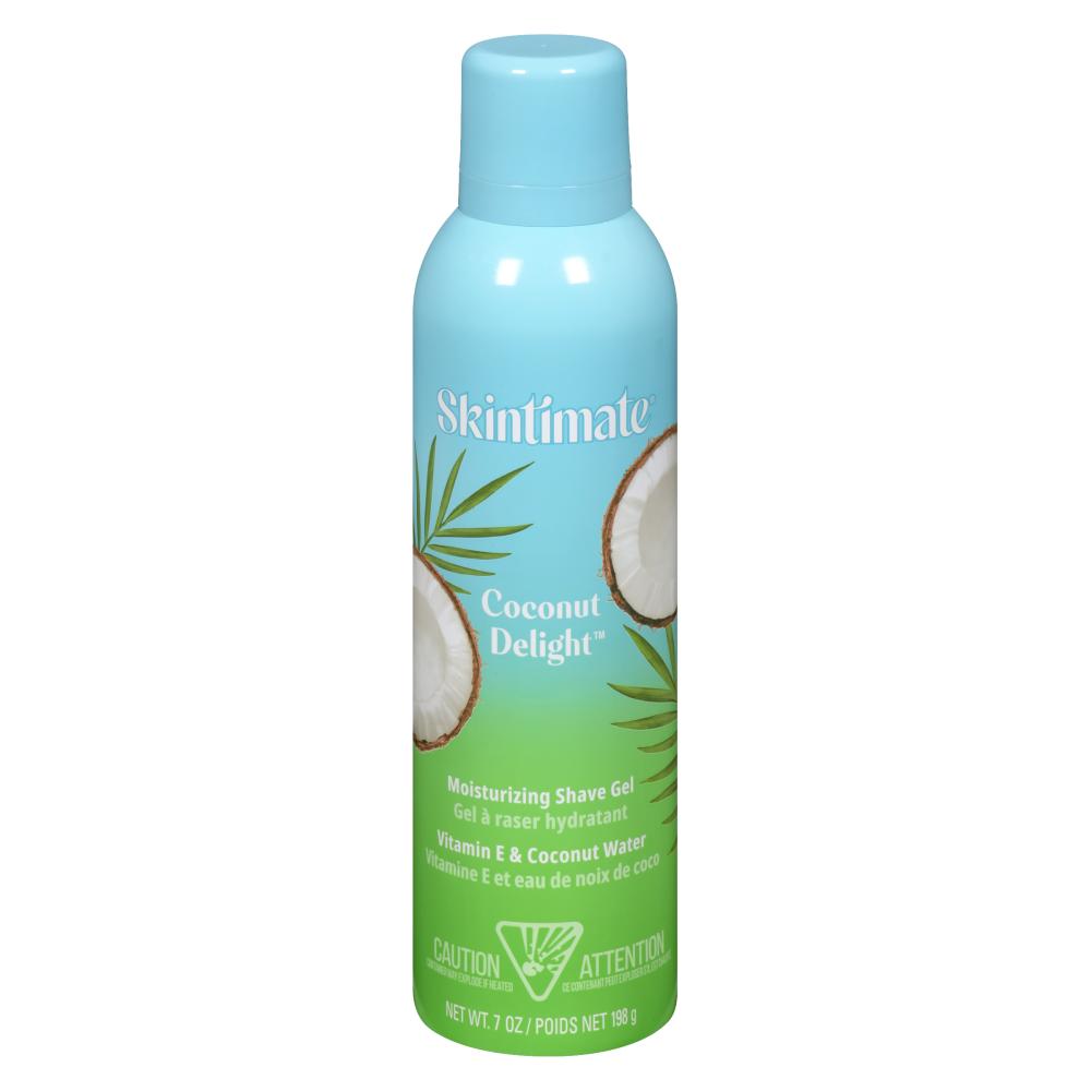 SKINTIMATE COCONUT SHAVING GEL, 6 X 198 G