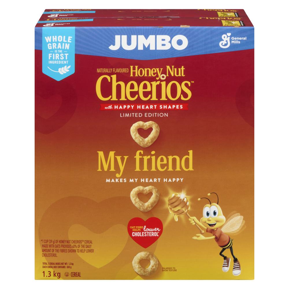GENMILLS CHEERIOS HONEY NUT, 8 X 1.3 KG