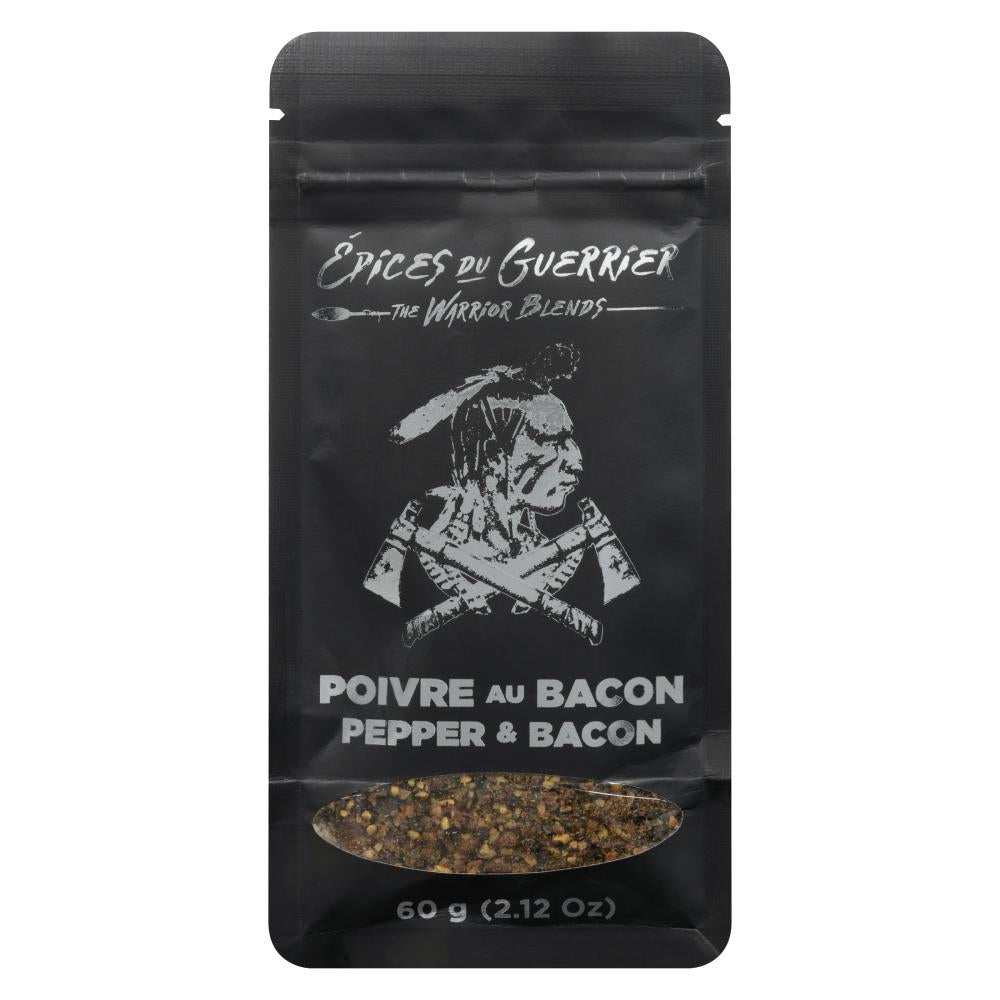 GUERRIER SPICES BACON PEPPER, 6 X 60 G