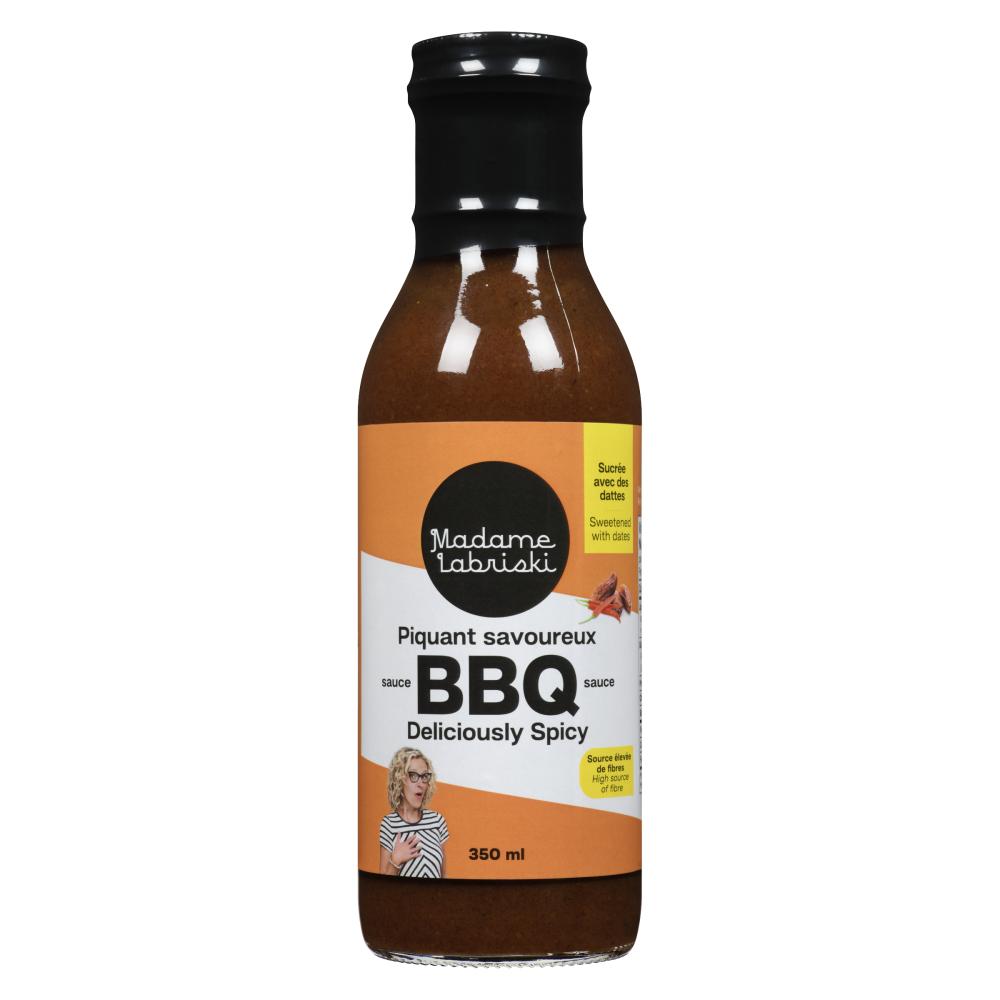 MADAME LABRISKI SPICY BBQ SAUCE, 12 X 350 ML