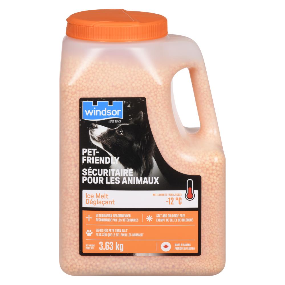 WINDSOR PET-FRIENDLY DEICER FORMULA, 4 X 3.63 KG