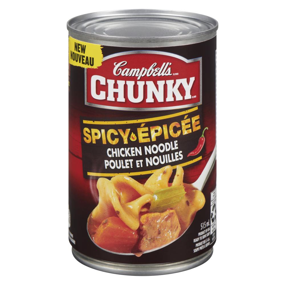 CAMPBELL'S SPICY CHICKEN SOUP, 12 X 515 ML