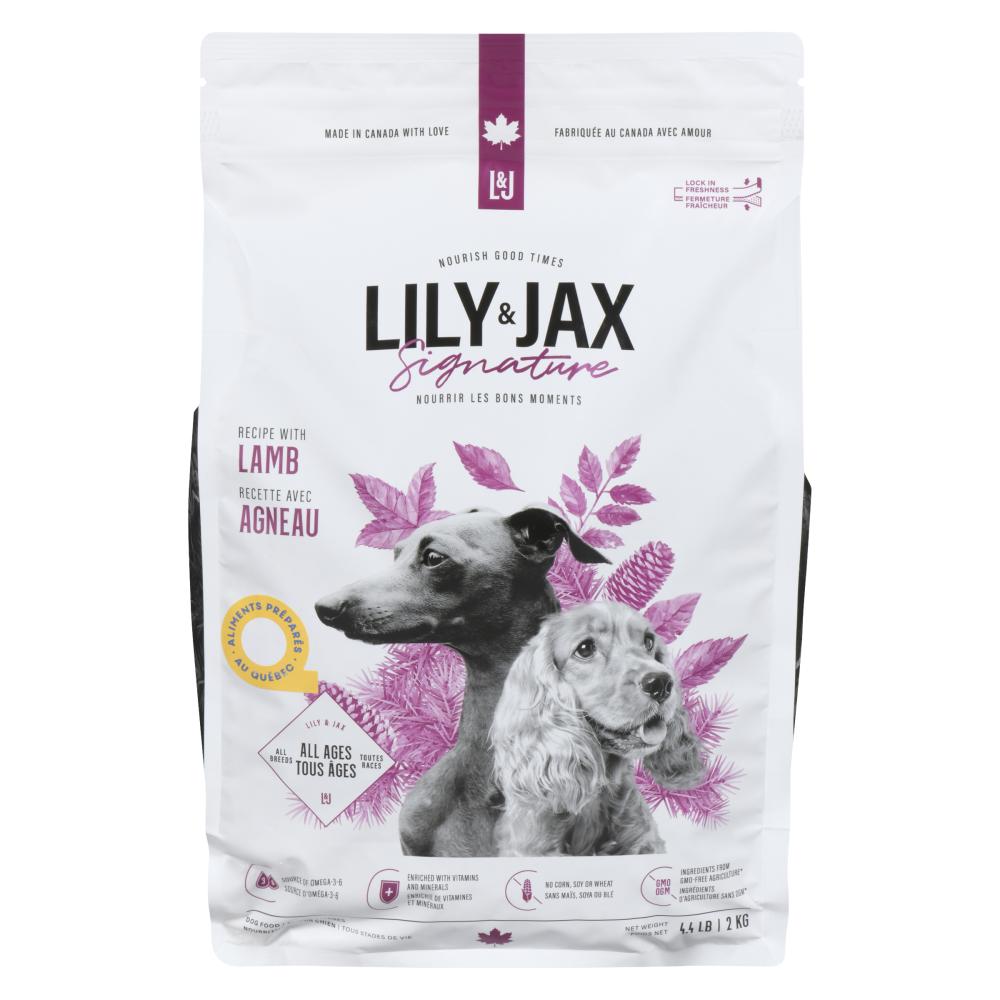 LILY & JAX LAMB RECIPE - DOG, 4 X 2 KG
