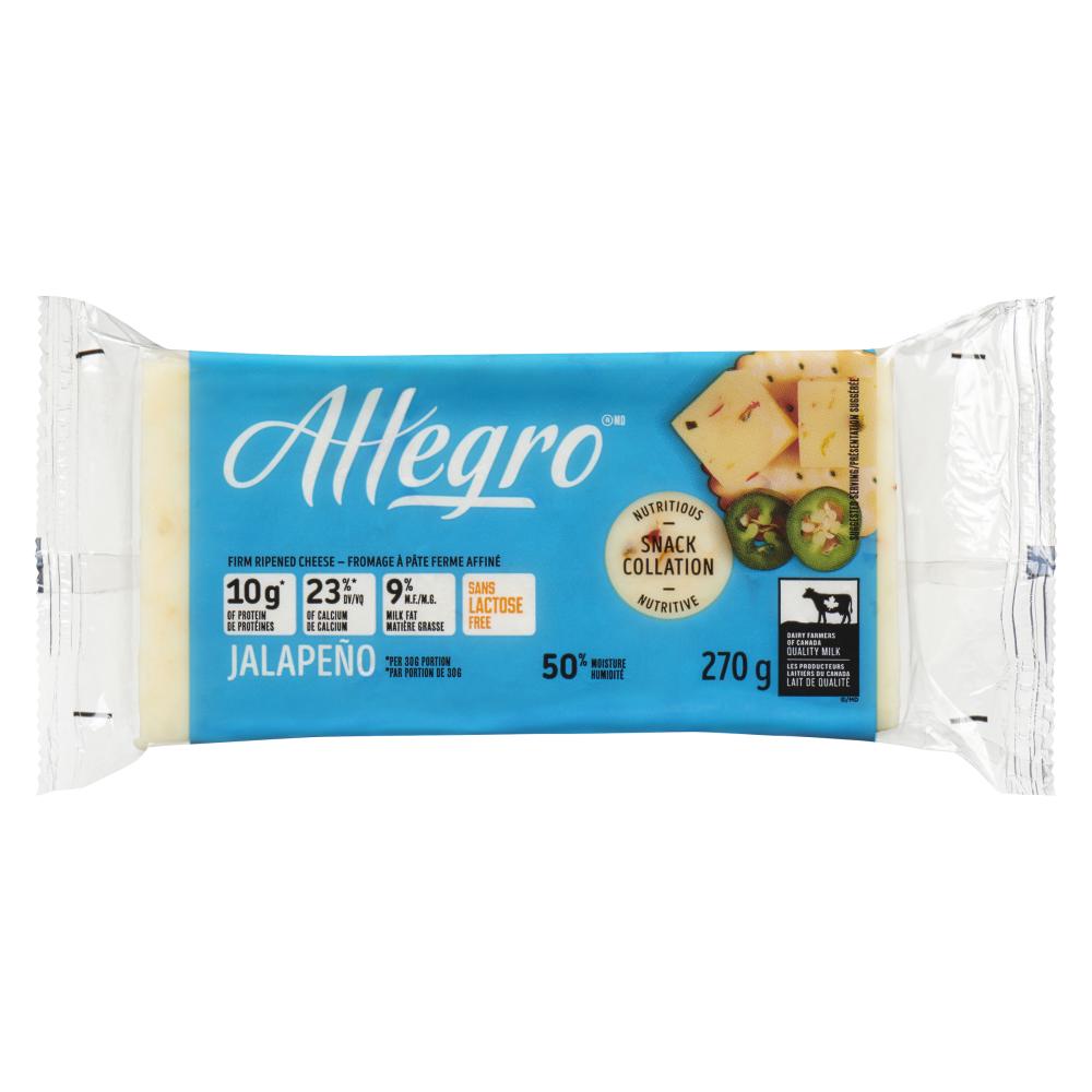AGR ALLEGRO JALAPENO 9% SLACT, 12 X 270 G