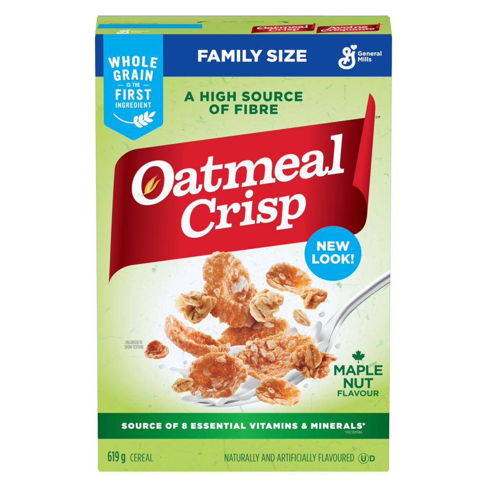 GENERAL MILLS HONEY NUT CHEERIOS OAT CEREAL FAMILY SIZE, 8 X 619 G