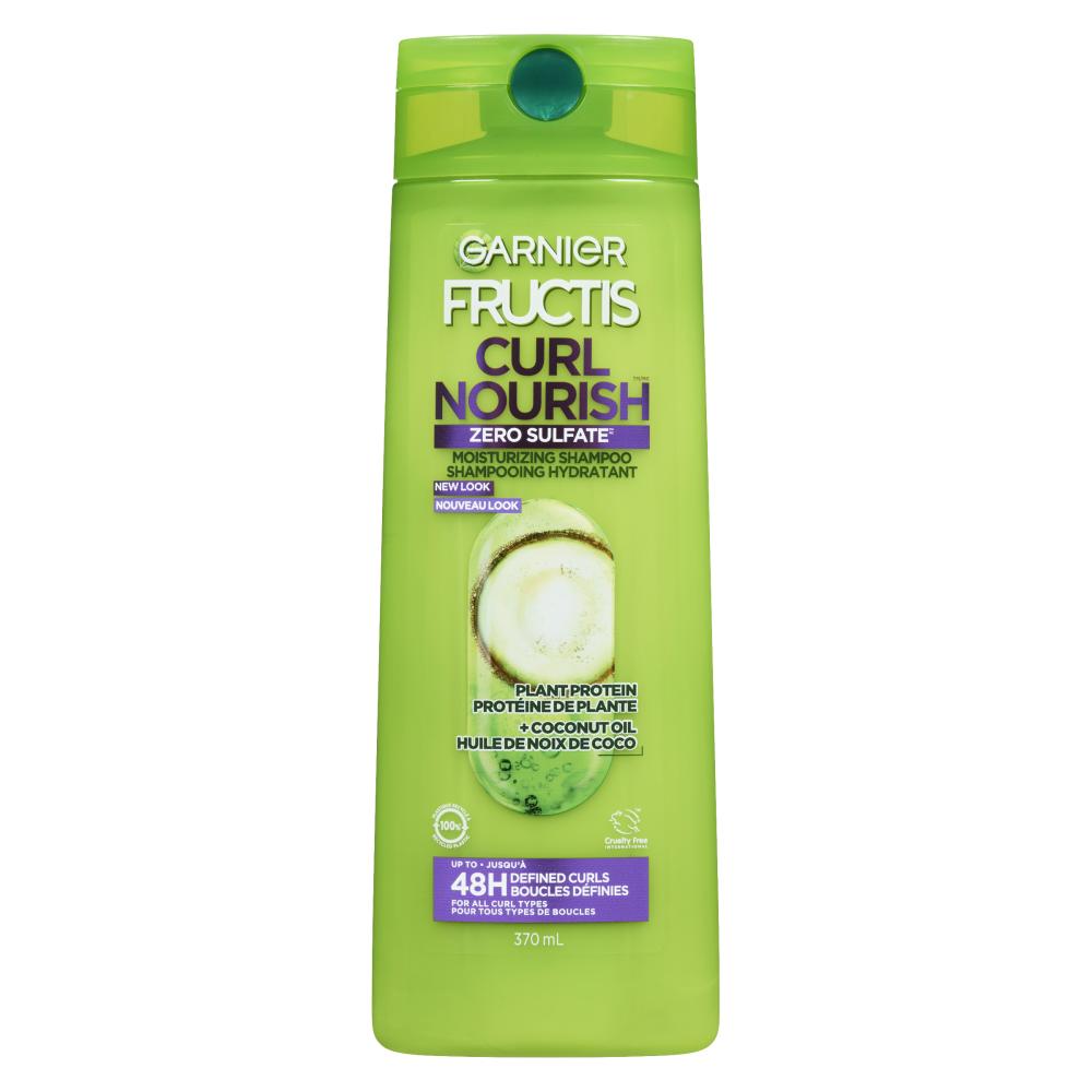 FRUCTIS SHAMPOO NOURISHING CURLS, 6 X 370 ML
