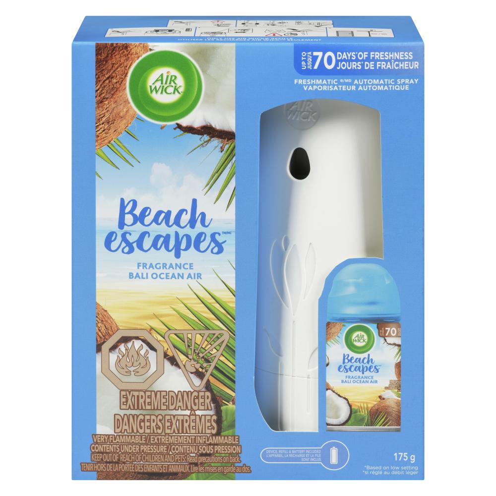 AIRWICK AIR PURIFIER KIT BALI OCEAN, 4 X 175 G