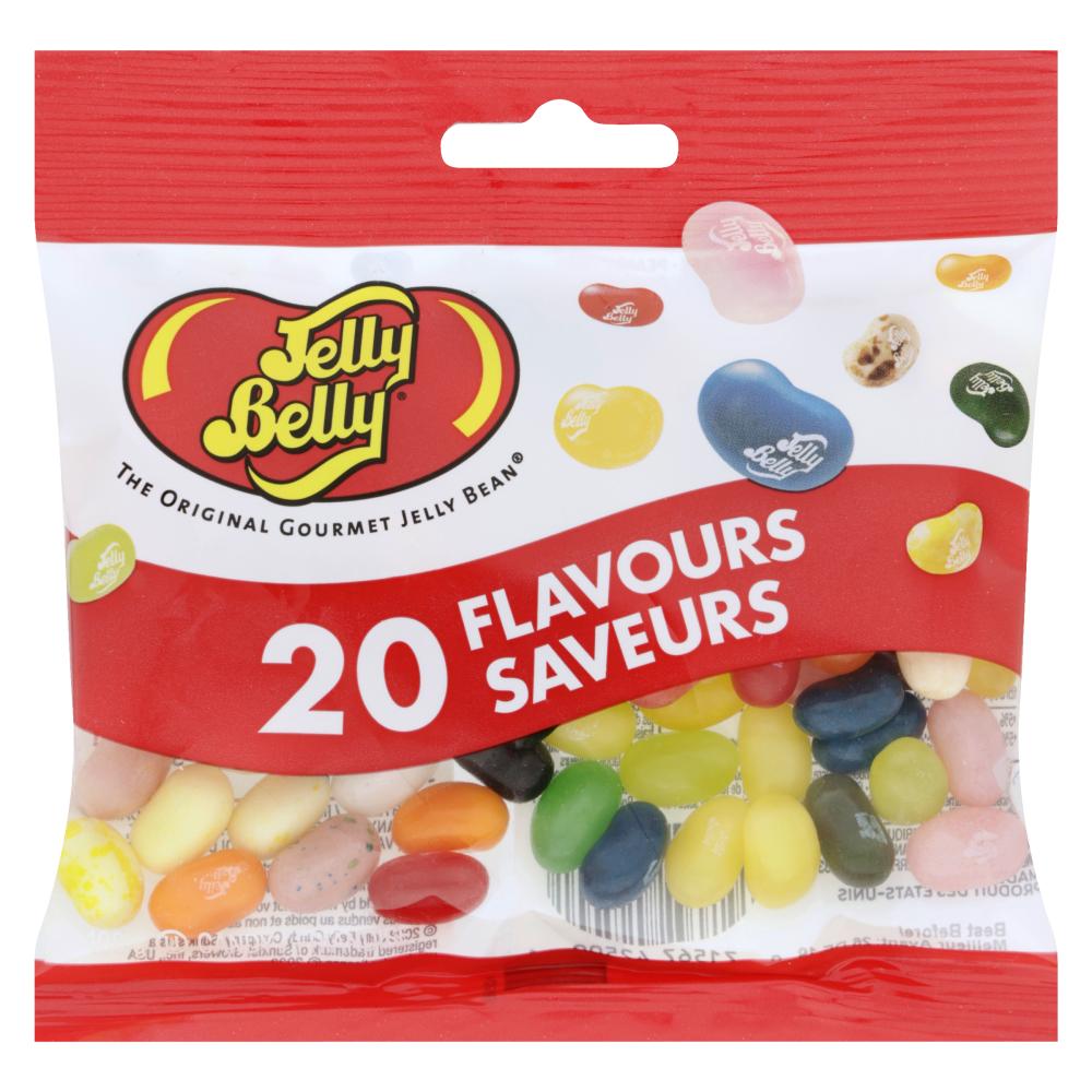 JELLYBEL MIXED FLAVORS CANDY 20 PCS, 12 X 100 G