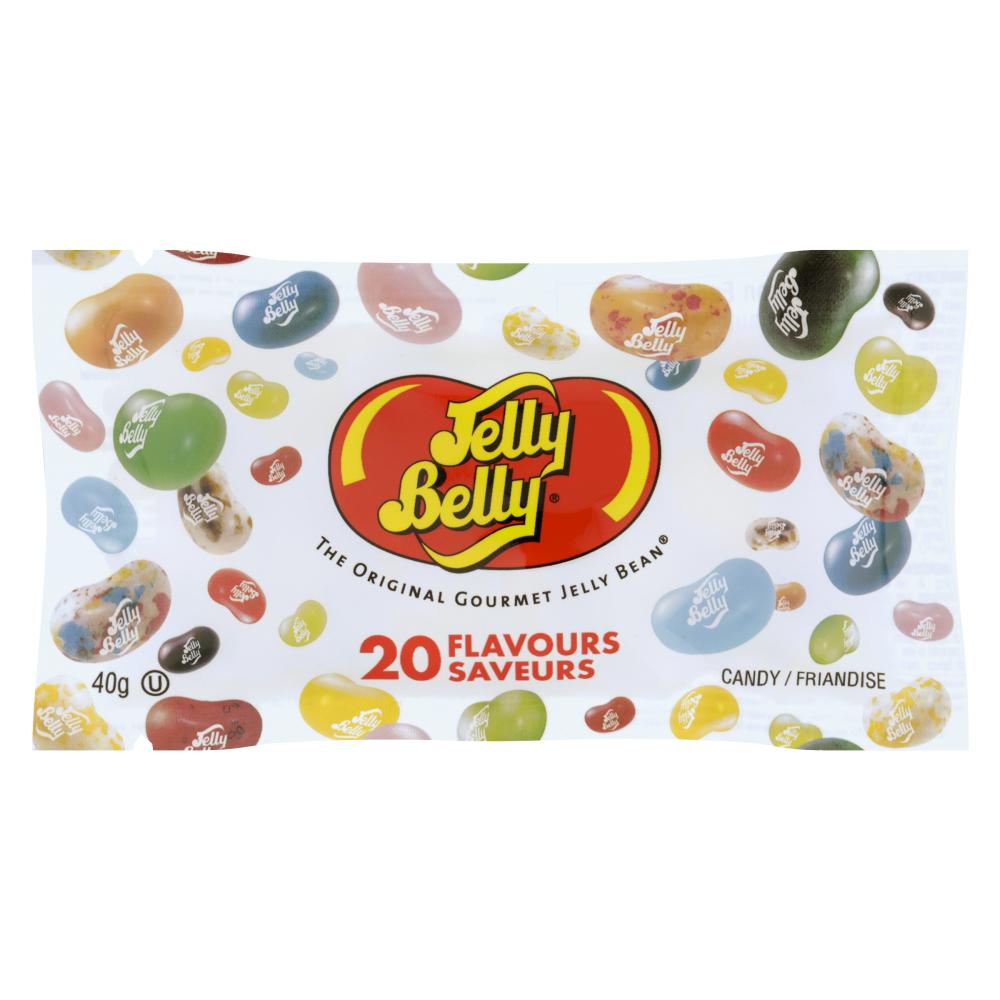 JELLYBELLY ASSORTED JELLYBEANS, 24 X 40 G