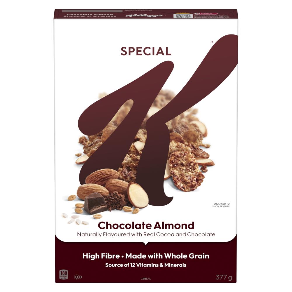 KELLOGG'S BERRY SPECK CEREAL ALMOND CHERRY, 10 X 377 G