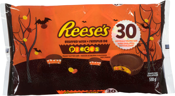 REESE'S PEANUT BUTTER CUP ROUNDS, 28 X 510 G