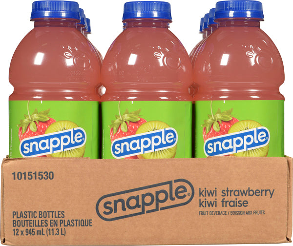 SNAPPLE STRAWBERRY KIWI DRINK, 12 X 945 ML