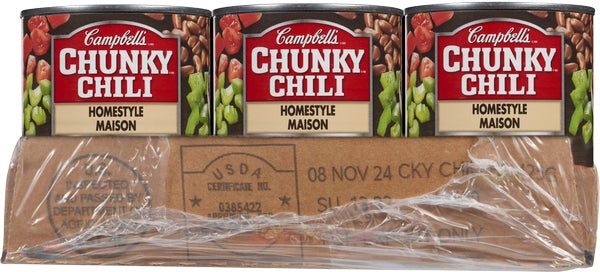 CAMPBELL HOMEMADE CHILI, 12 X 425 G