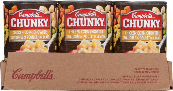 CAMPBELL CHUNKY CREAMY CHICKEN SOUP, 12 X 515 ML