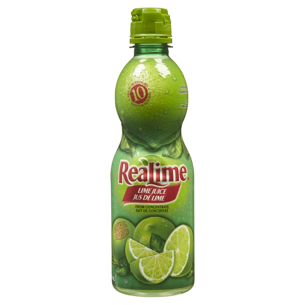 REALIME LIME JUICE, 12 X 440 ML