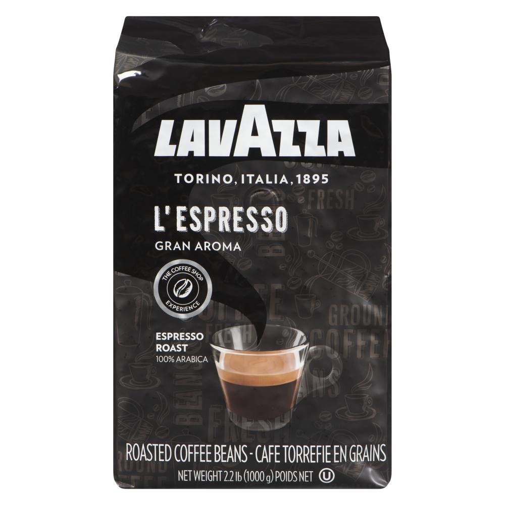 LAVAZZA ESPRESSO GRAN AROMA GRANDE COFFEE, 6 X 1 KG