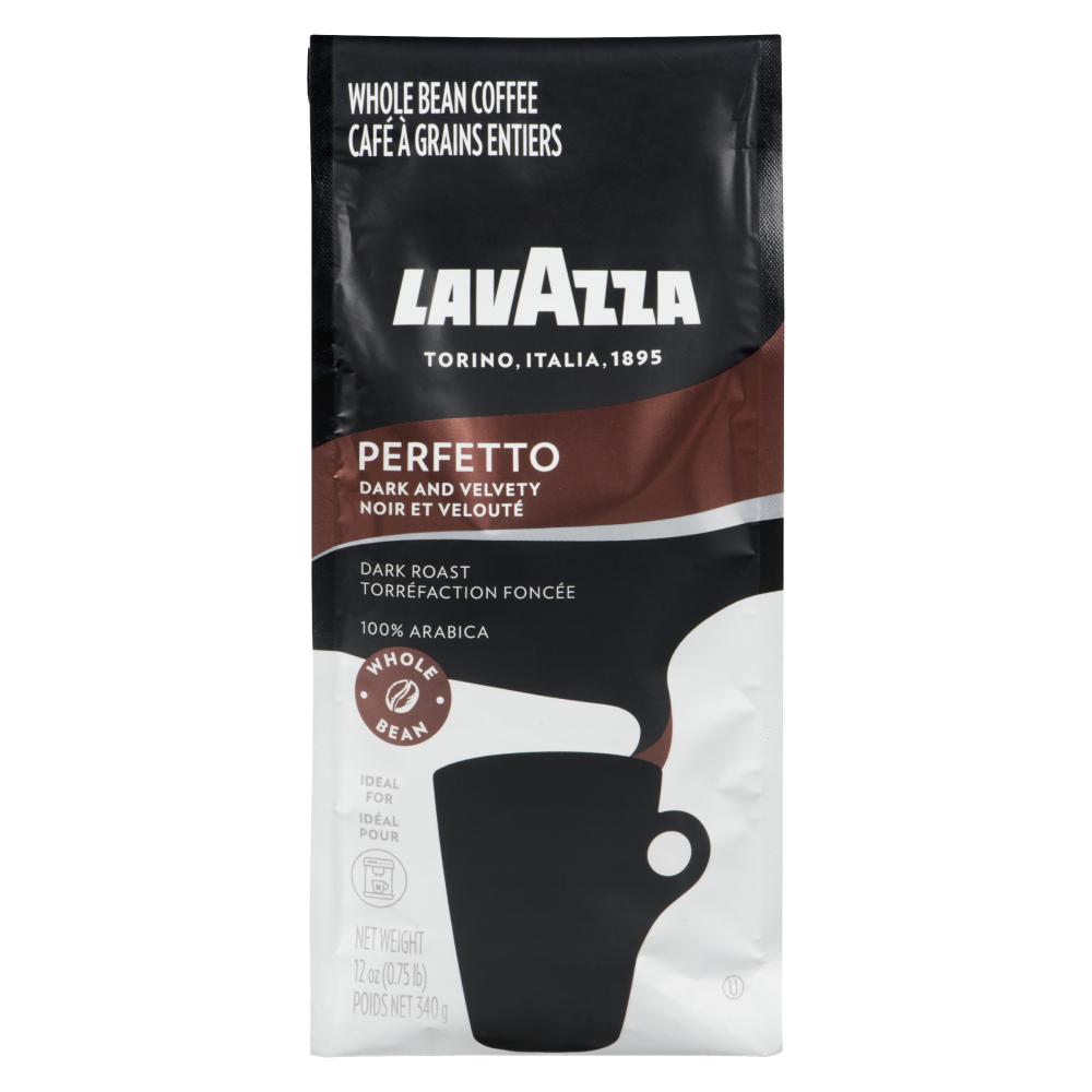 LAVAZZA PERFETTO COFFEE BEANS, 6 X 340 G