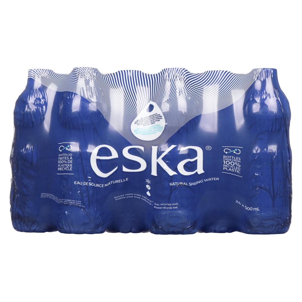 ESKA NATURAL SPRING WATER, 24 X 500 ML