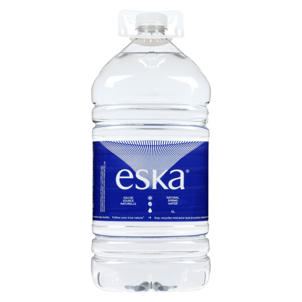ESKA NATURAL SPRING WATER, 4 x 4L