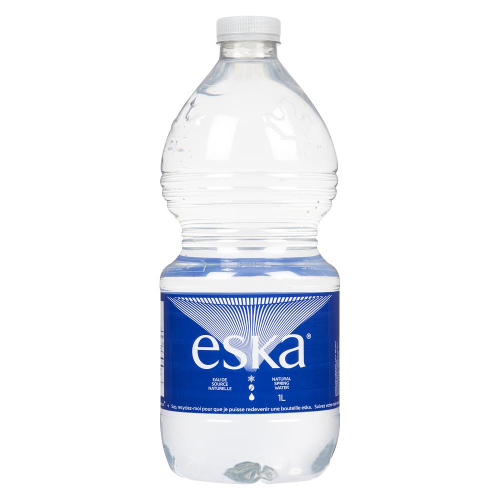 ESKA NATURAL SPRING WATER, 12 X 1 L
