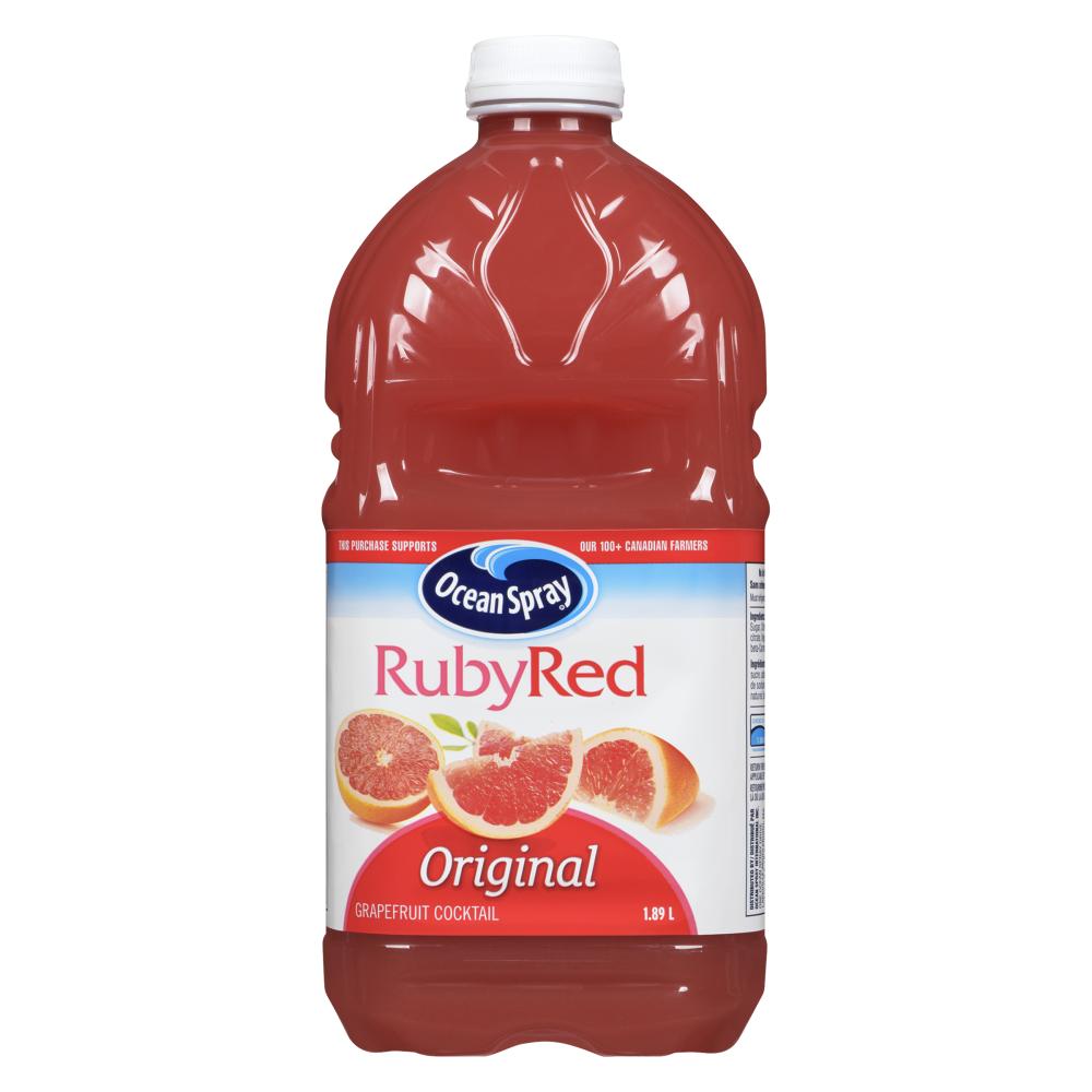 OCEAN SPRAY RED CRANBERRY COCKTAIL, 8 X 1.89 L