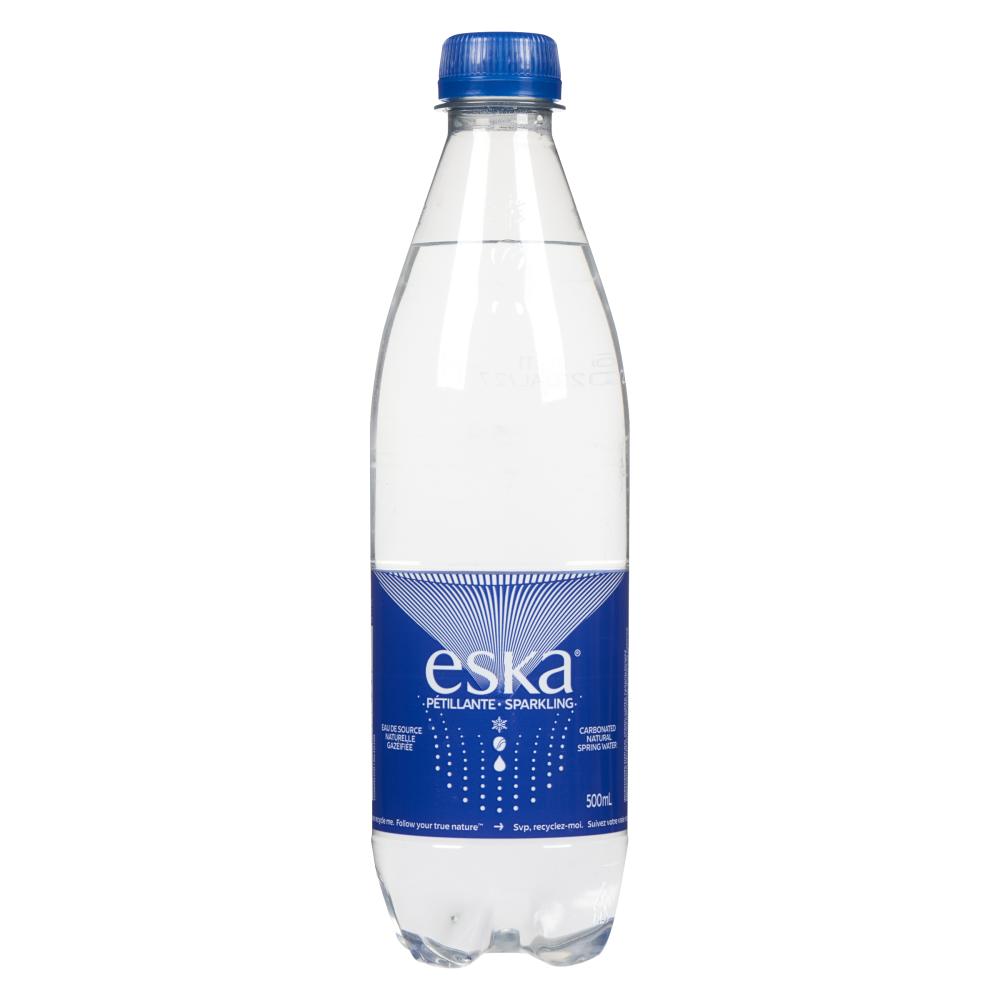 ESKA, CARBONATED BOTTLE SPRING WATER, 12 X 500 ML