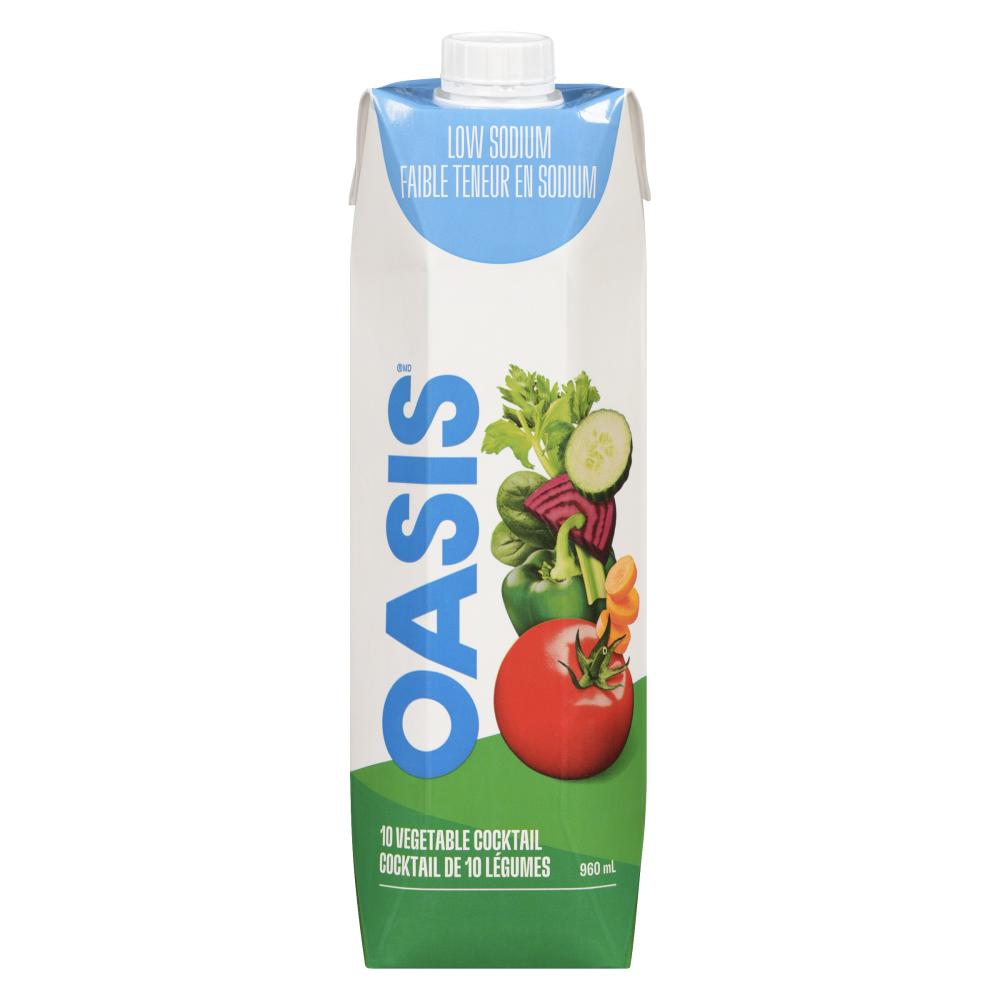 OASIS COCKTAIL VEGETABLES LOW SODIUM, 12 X 960 ML