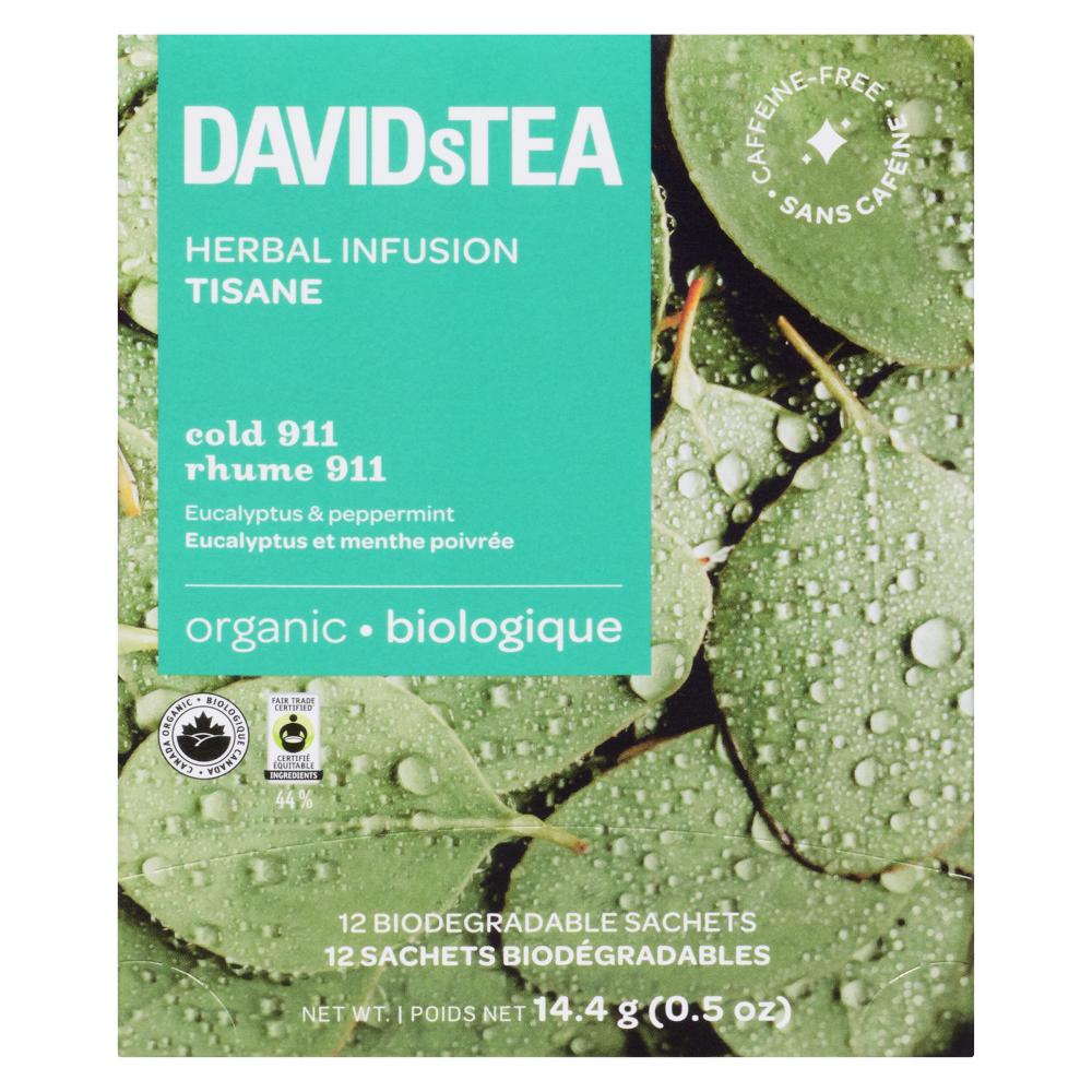 DAVID'S TEA COLD 911, 6 X 14.4 G