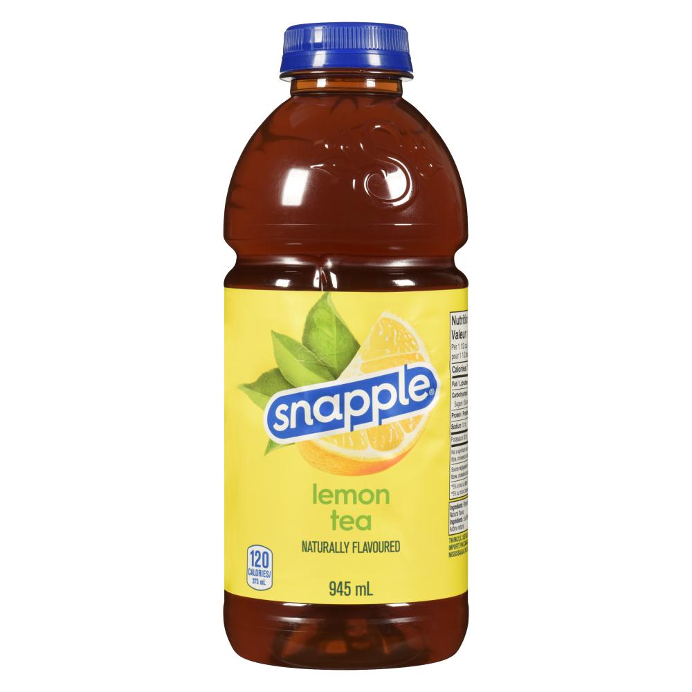 SNAPPLE LEMON TEA DRINK, 12 X 945 ML