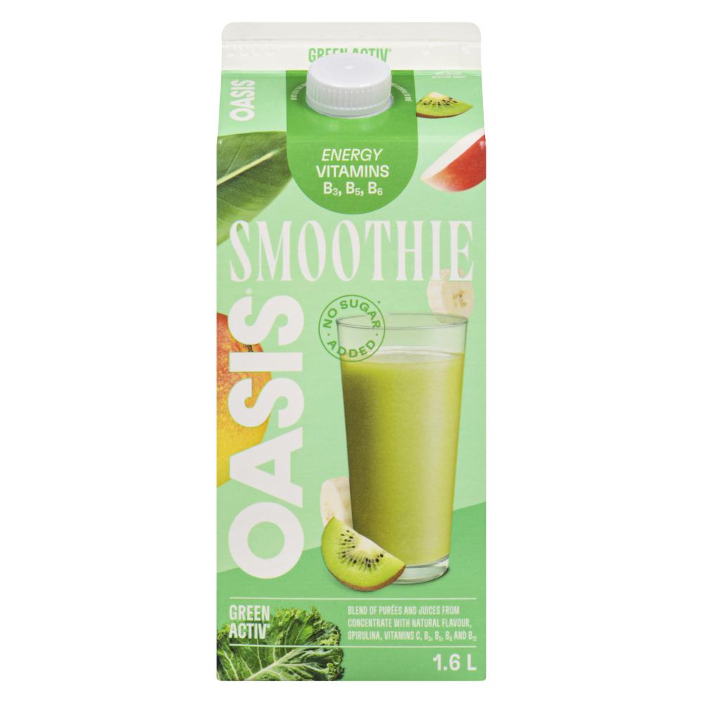 OASIS ACTIVE GREEN SMOOTHIE, 8 X 1.6 L