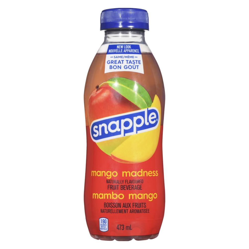 SNAPPLE MANGO JUICE, 12 X 473 ML