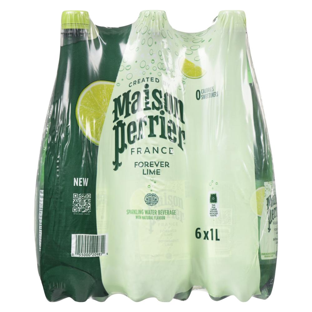 PERRIER, LIME, 6 x 1L