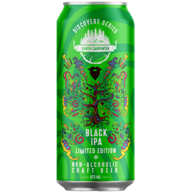 SOBER CARPENTER, DISCOVERY SERIES #1 - BLACK IPA, 12 x 473ML