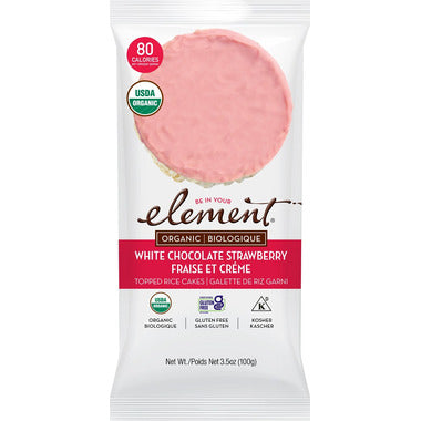 ELEMENT, STRAWBERRY N' CREAM RICE, 6 x 100G