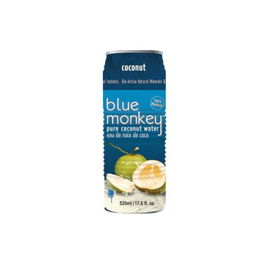 BLUE MONKEY, 100% COCONUT WATER NO PULP, 24 x 520ML