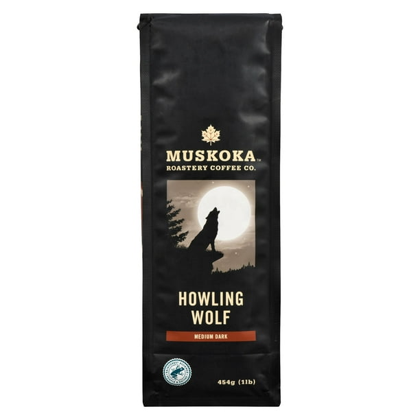 MUSKOKAROASTERY, WHOLE BEAN - HOWLING WOLF, 6 x 454G