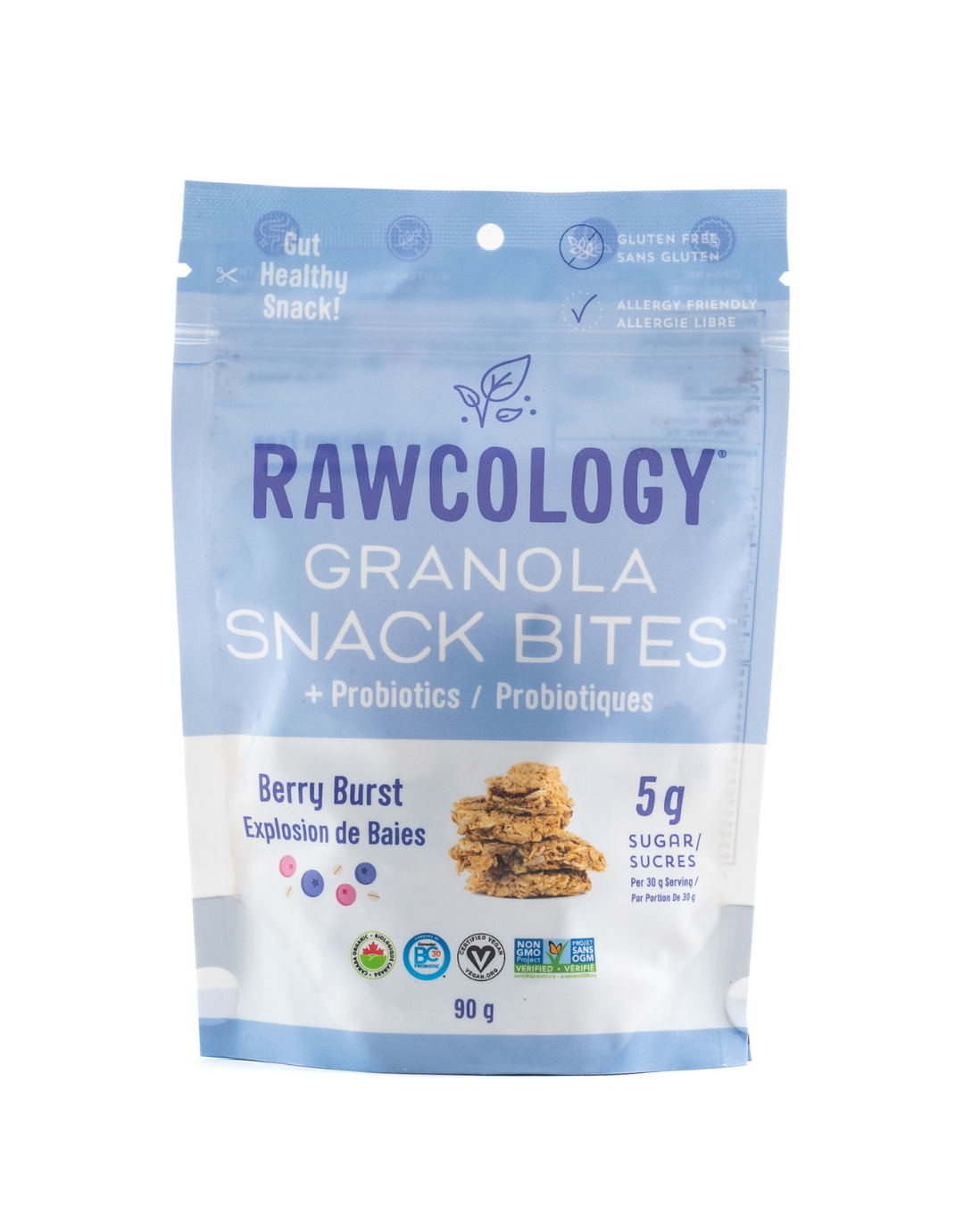 RAWCOLOGY, PROBIOTIC BERRY BU, 6 x 90G