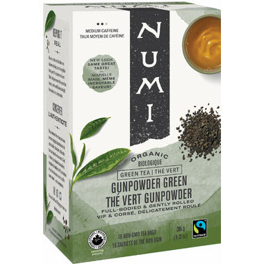 NUMI, GUNPOWDER GREEN OR, 6 x 18CT