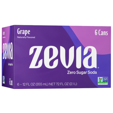ZEVIA, GRAPE, 24 x 355ML