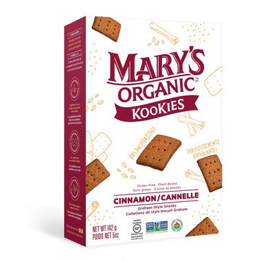 MARY'S ORGANIC, CINNAMON, 6 x 142G