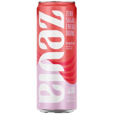 ZEVIA, GRAPEFRUIT ENERGY, 12 x 355ML