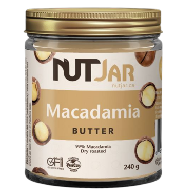 NUTJAR, MACADAMIA, 6 x 240G