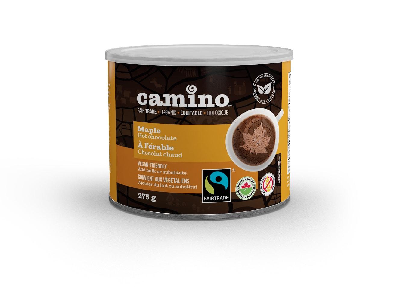 CAMINO, CAMINO MAPLE HOT CHOCOLATE ORG, 6 x 275G