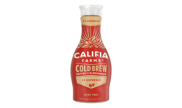 CALIFIA FARMS, COLD BREW XX ESPRESSO, 6 x 1.4L